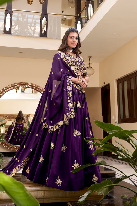 TILTON OCCATION SPECIAL LEHENGA CHOLI WITH DUPATTA