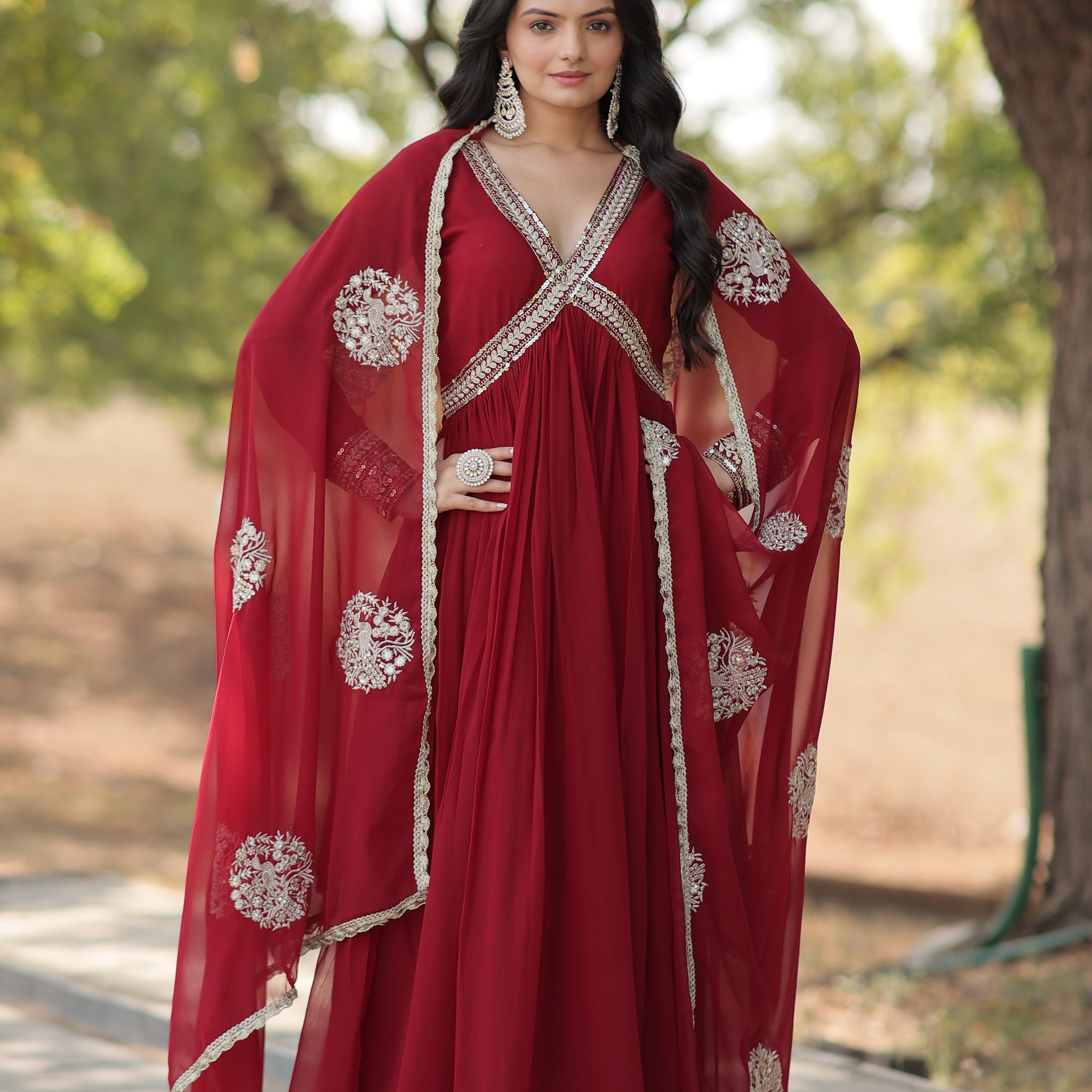 TILTON PREMIUM DESIGNER GGOWN WITH DUPATTA