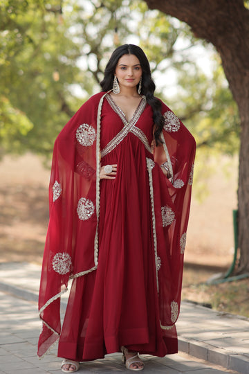 TILTON PREMIUM DESIGNER GGOWN WITH DUPATTA