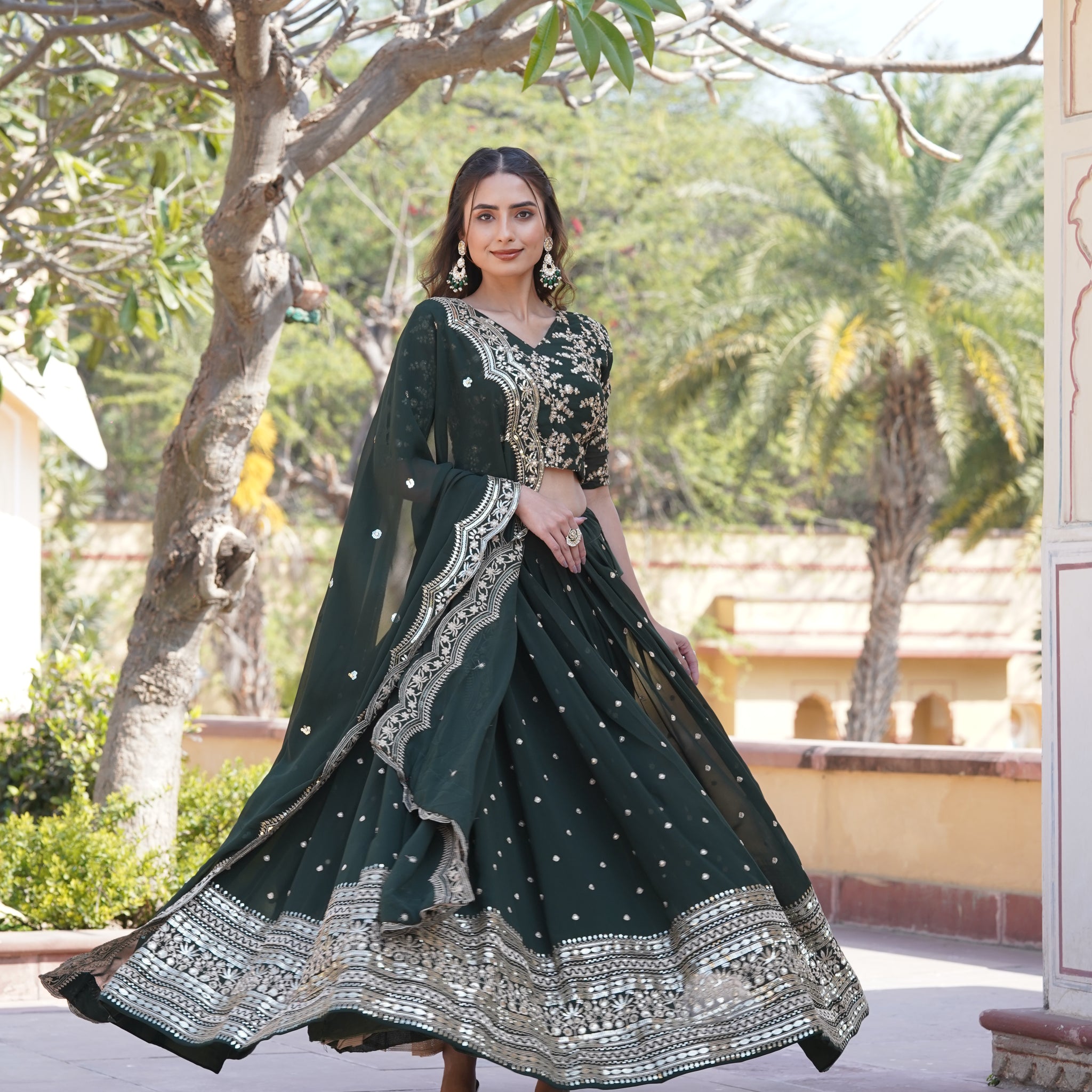 EMBRACE THE TIMELESS BEAUTY OF TRADITIONAL DESIGNER LEHENGA CHOLI COLLECTION