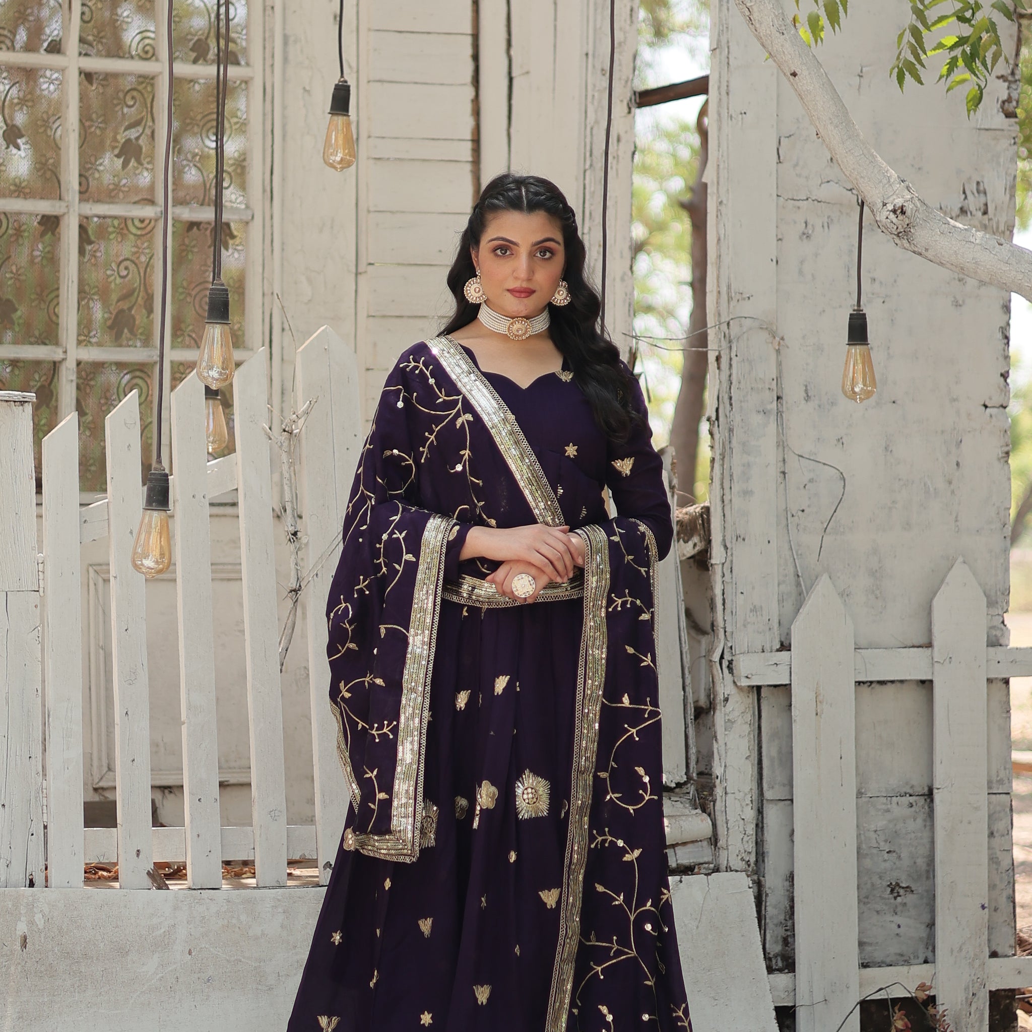 TILTON PREMIUM DESIGNER GOWN WITH DUPATTA