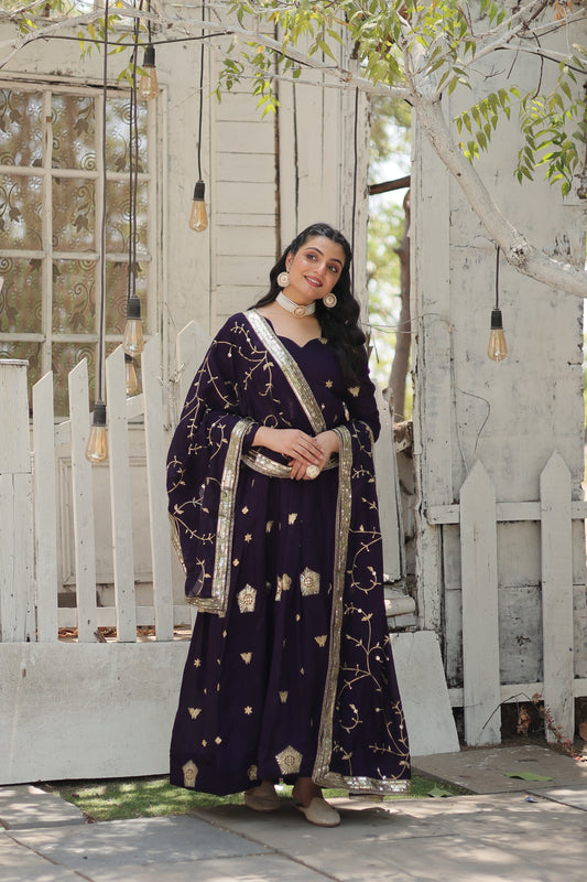 TILTON PREMIUM DESIGNER GOWN WITH DUPATTA