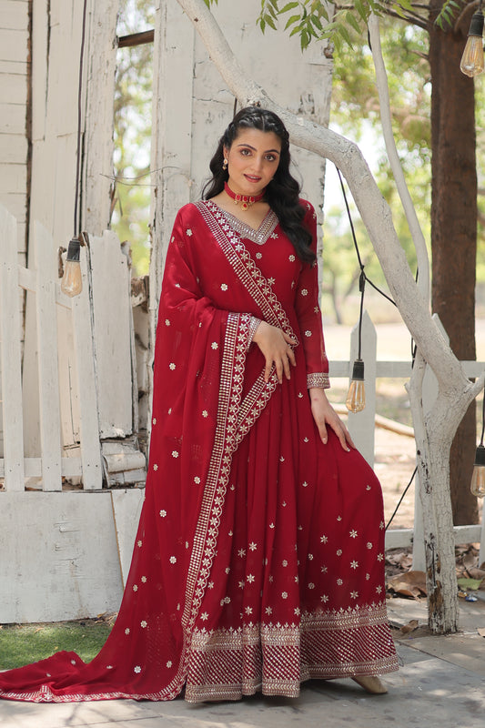 TILTON PREMIUM DESIGNER GOWN WITH DUPATTA