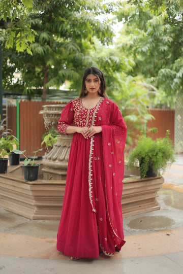 TILTON WEDDING SPECIAL SEQUINS EMBROIDERED GOWN WITH DUPATTA