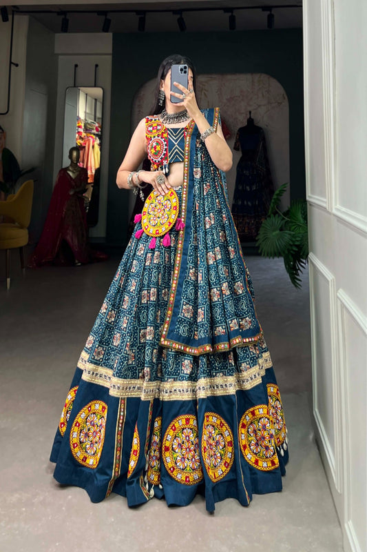 TILTON NAVRATRI SPECIALPREMIUM DESIGNER LEHENGA WITH DUPATTA