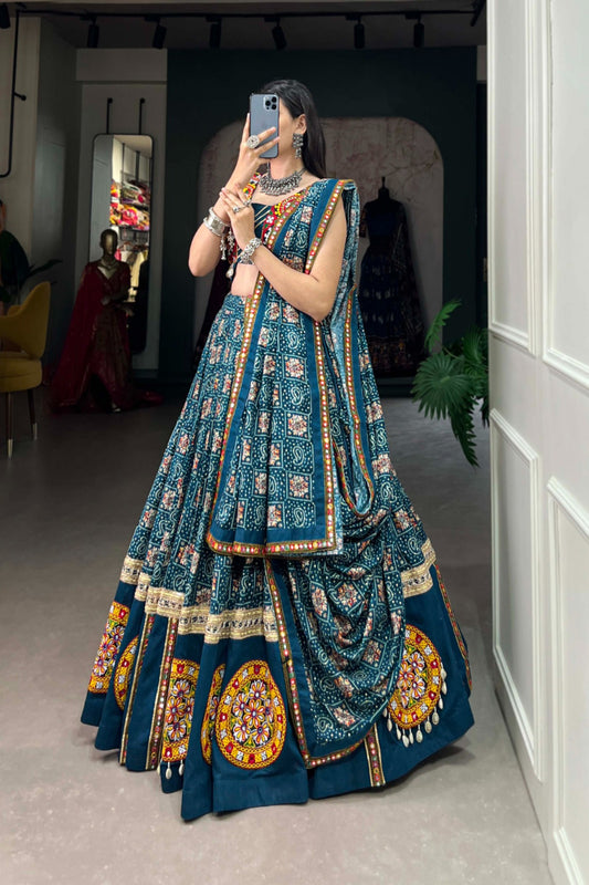 TILTON NAVRATRI SPECIALPREMIUM DESIGNER LEHENGA WITH DUPATTA