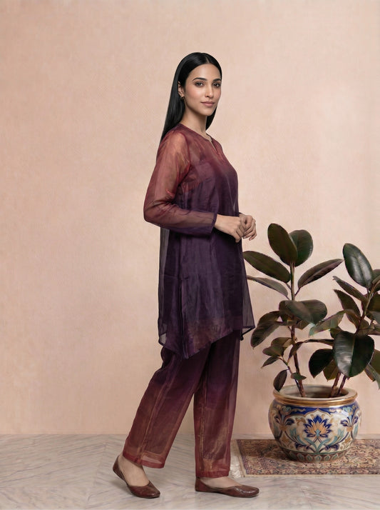 Tilton casual wear special Tie and Dye Short Kurta With Pant